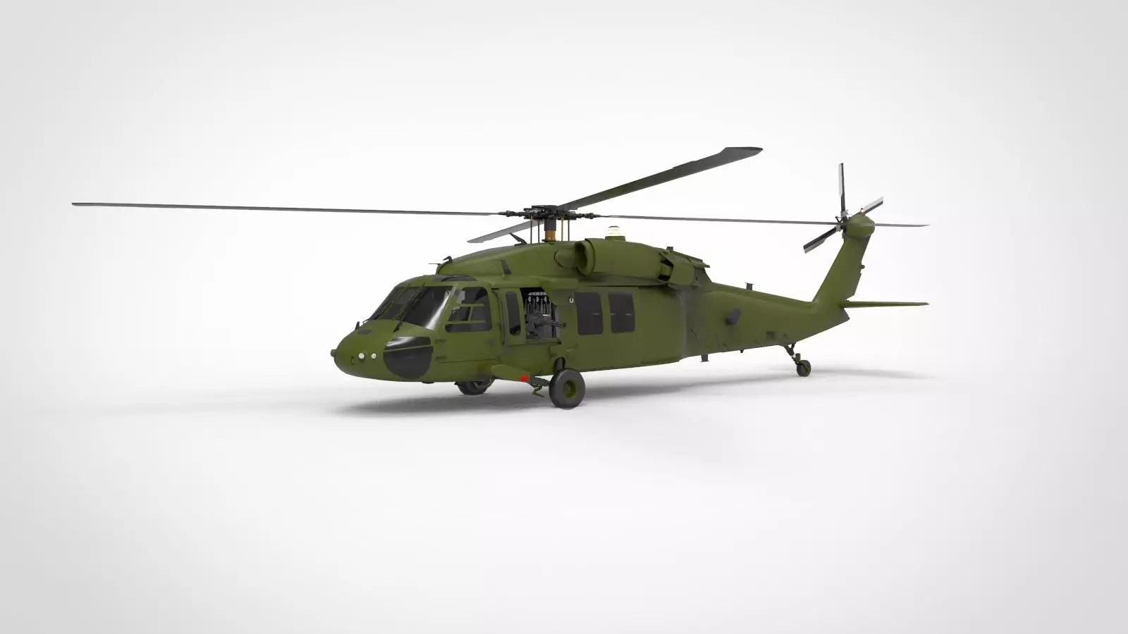 Sikorsky UH-60 Black Hawk 3D model