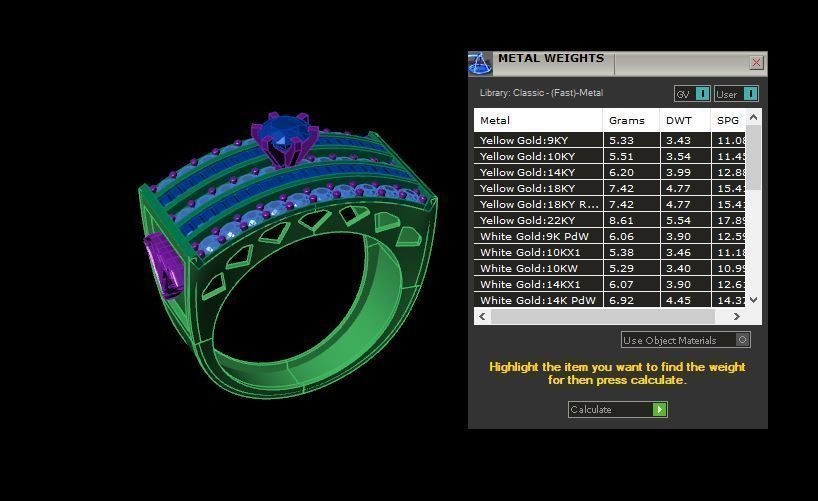 Rings 3D print model_4