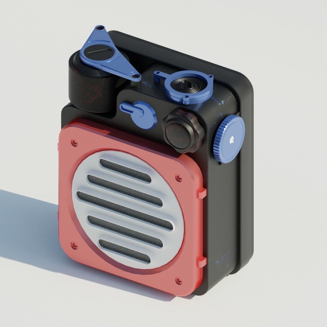 Mini WildLife Little More Sound 3D model_1