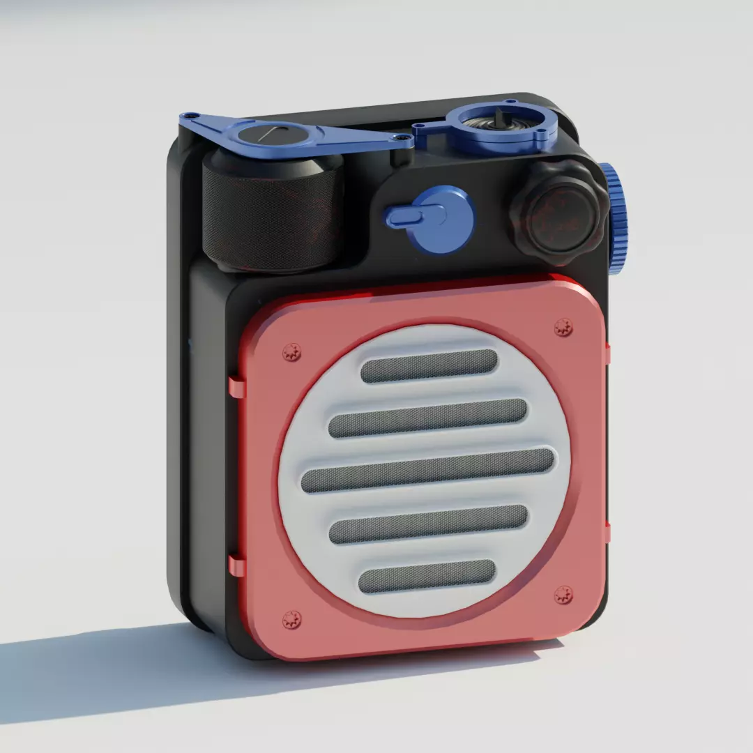 Mini WildLife Little More Sound 3D model_0