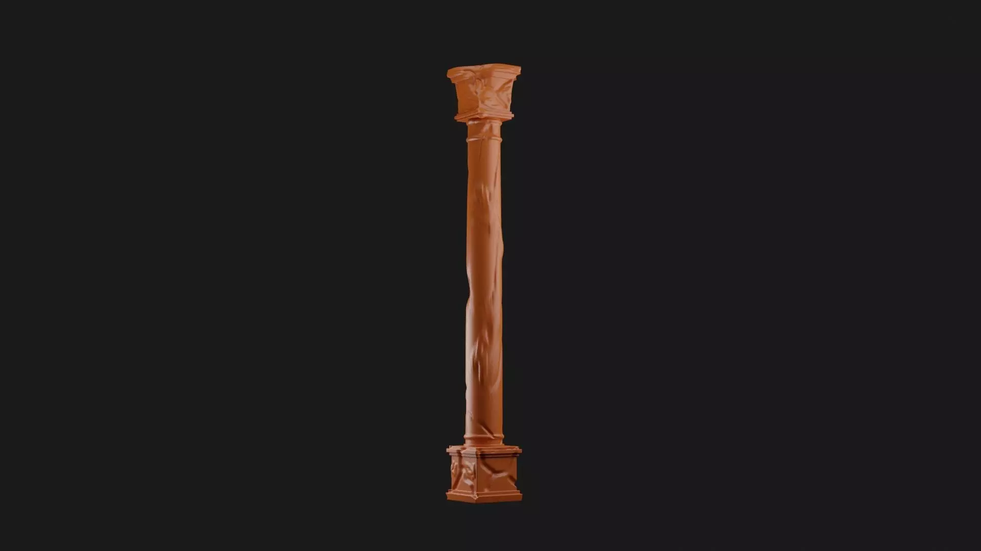 Ruins in Pillar 3D print model