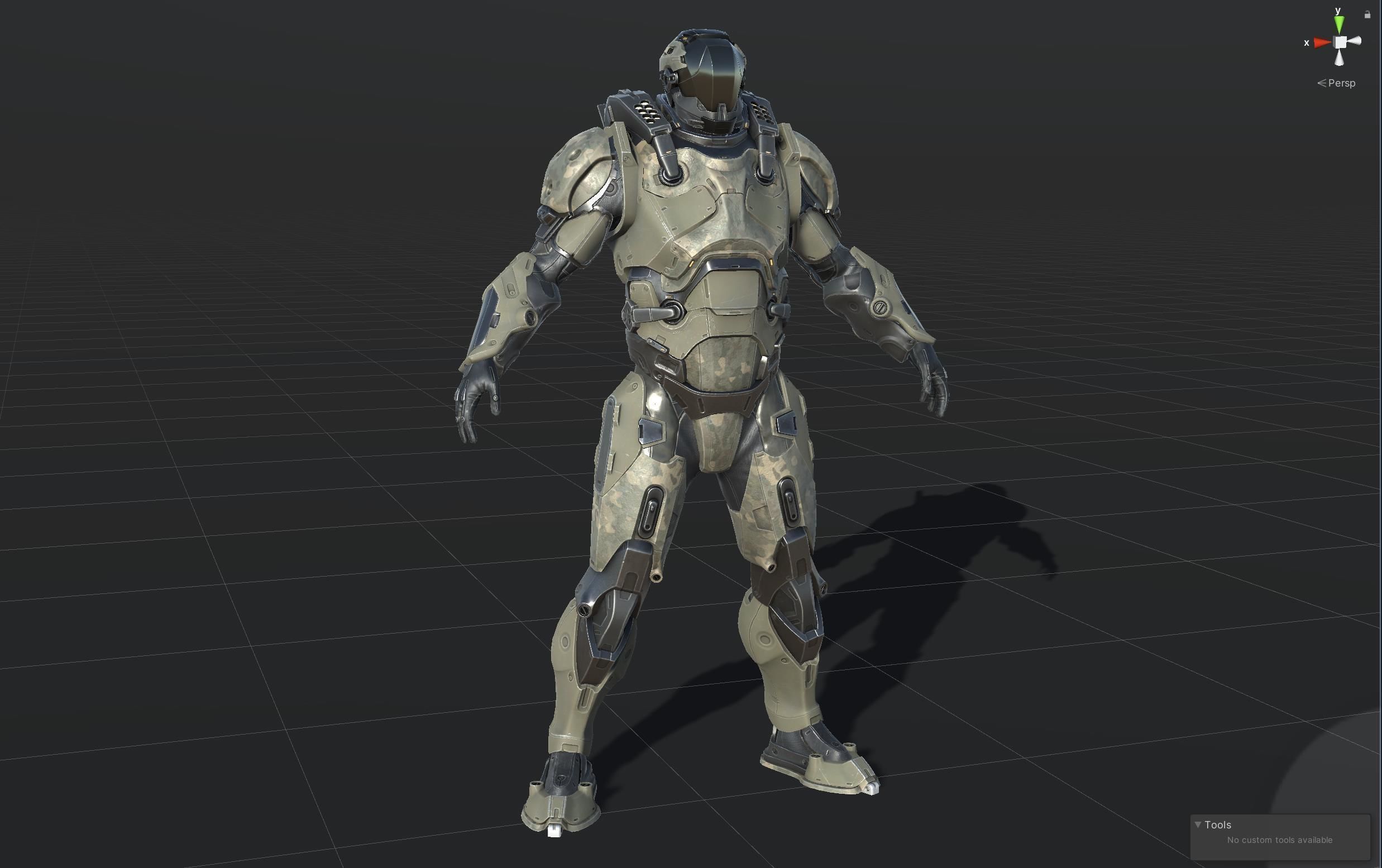 CyberJagg Low-poly 3D model_46