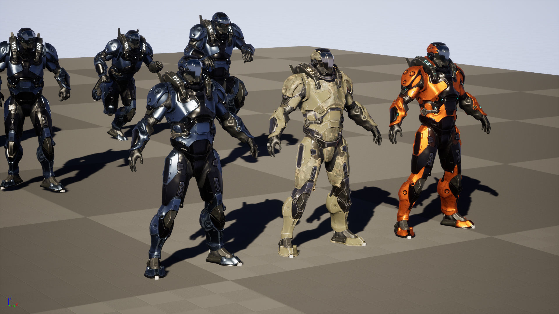 CyberJagg Low-poly 3D model_39