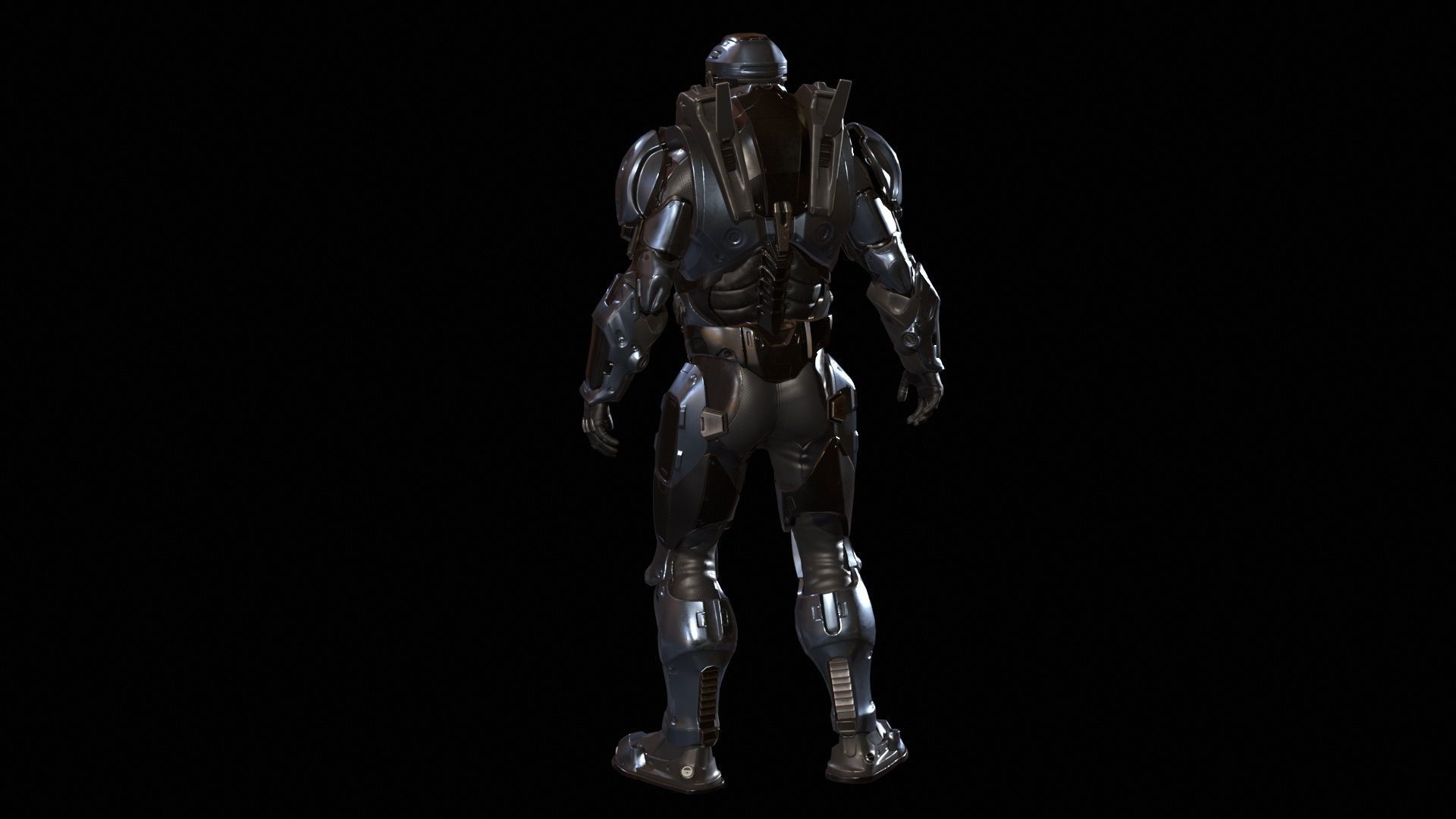 CyberJagg Low-poly 3D model_20