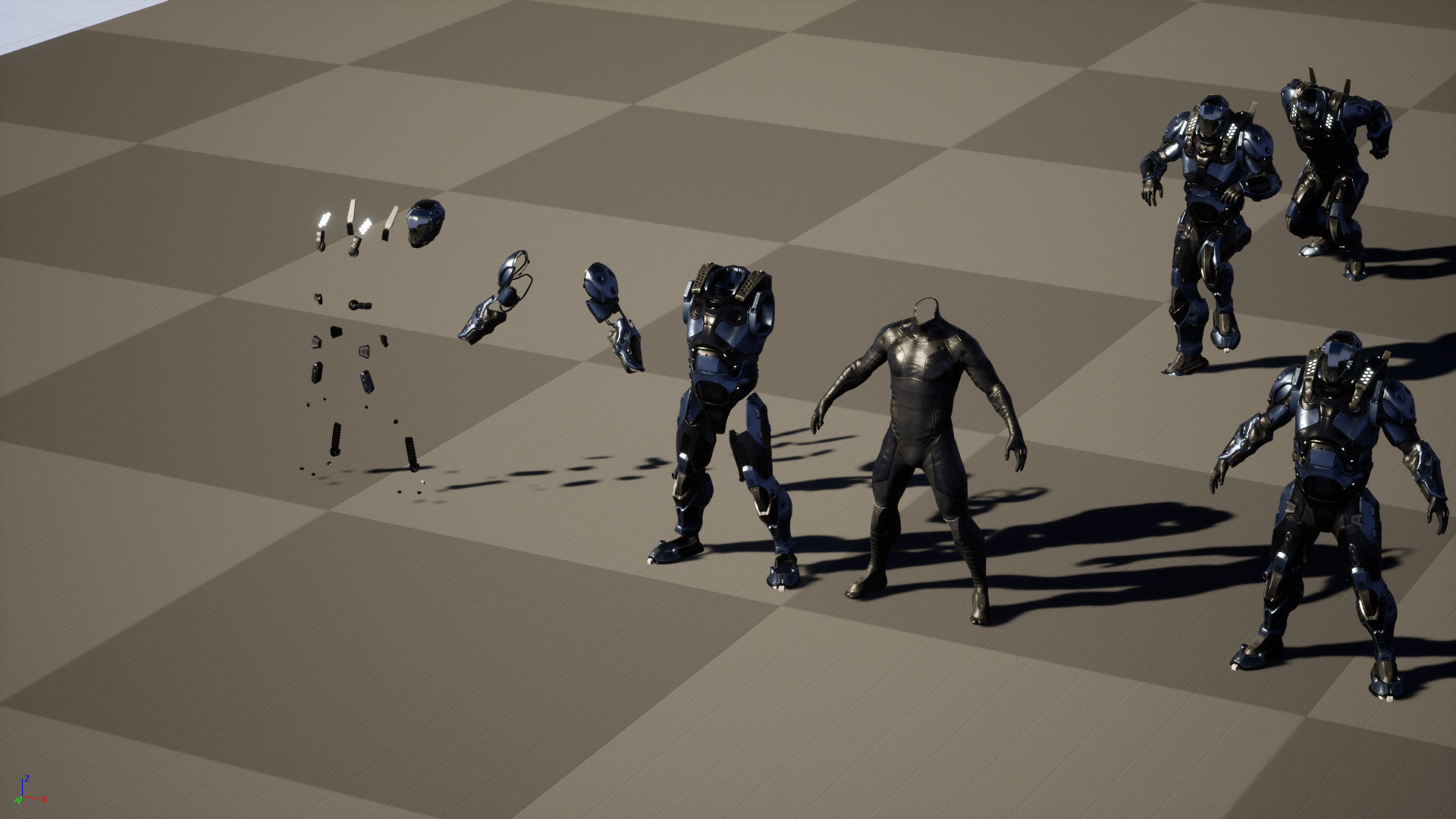 CyberJagg Low-poly 3D model_47