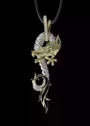 pendant dragon