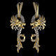 earrings dragon 3D print model_21
