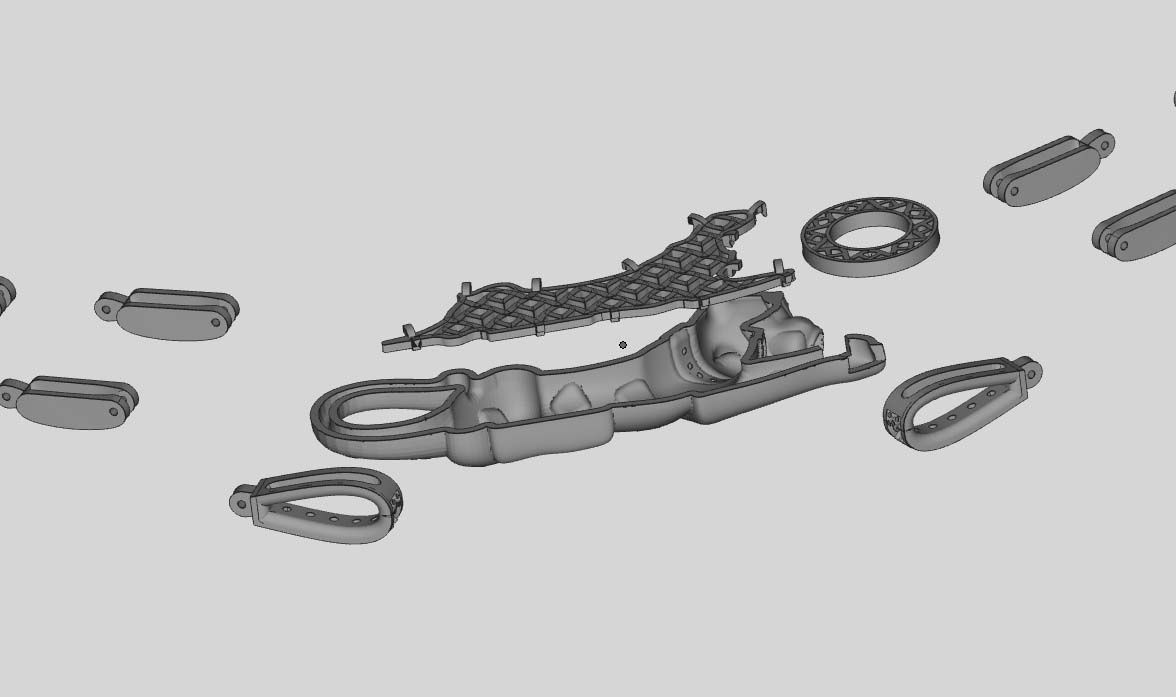 pendant panther 3D print model_54