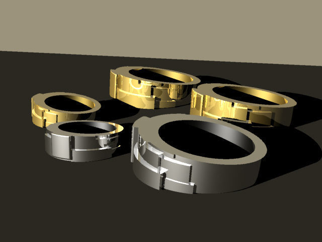 jewelry ring 3D print model_2