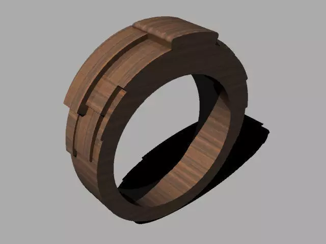 jewelry ring 3D print model_0