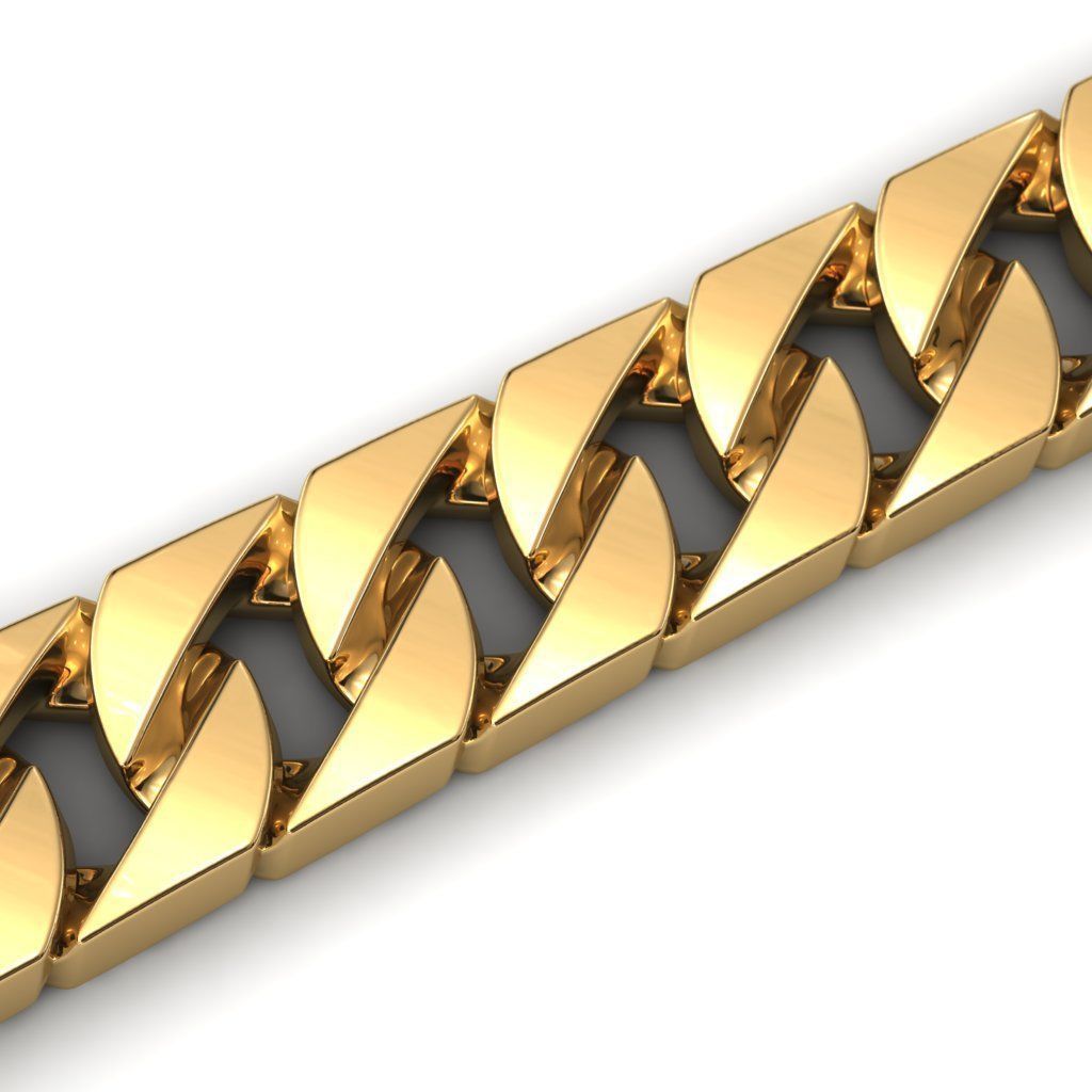 Cuban Chain Ring Gourmet 3D print model_4