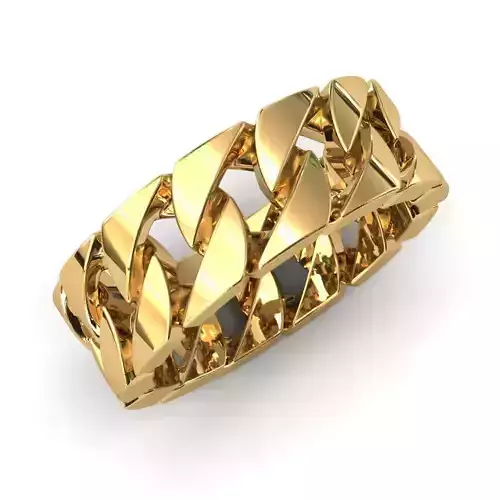 Cuban Chain Ring Gourmet