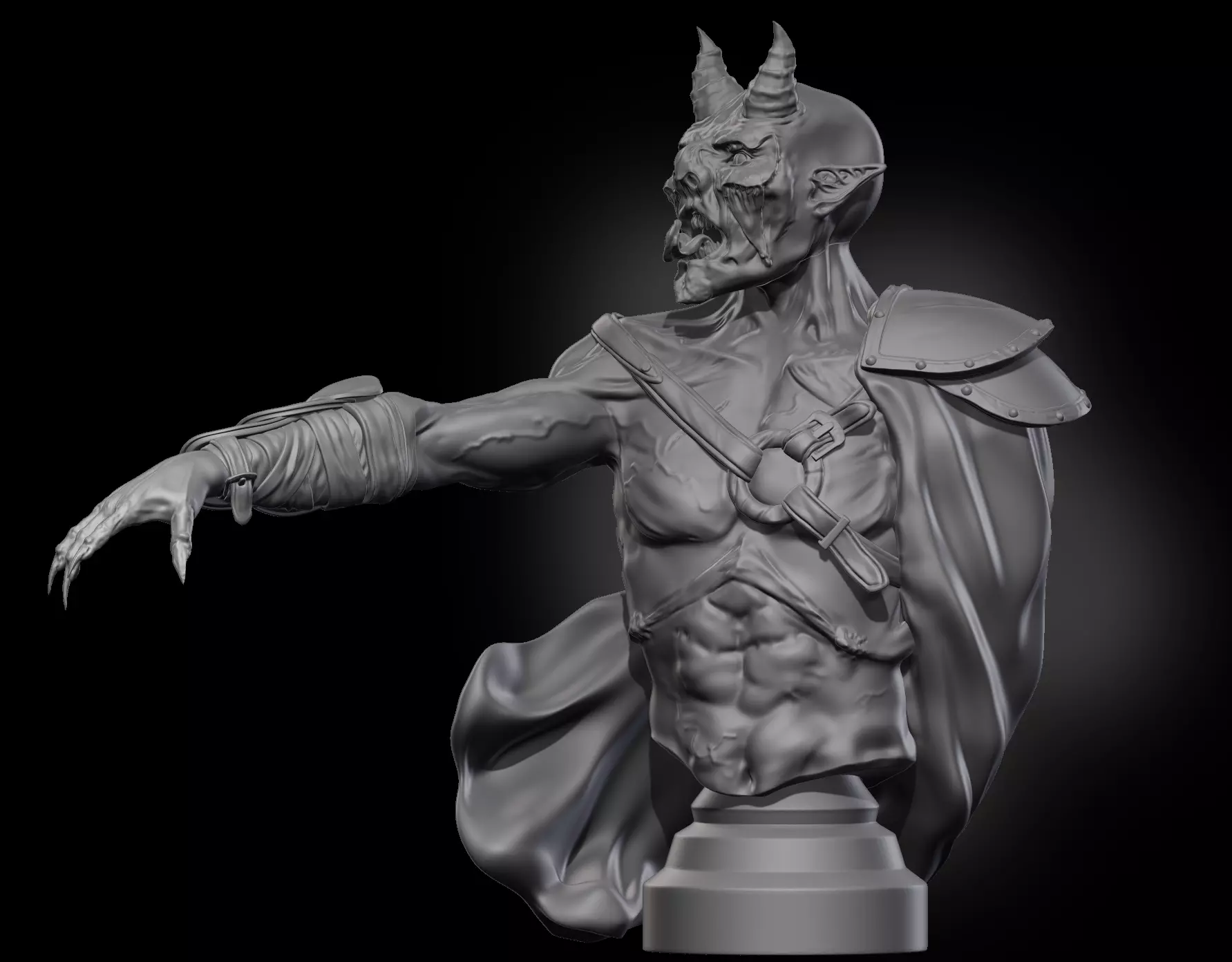 Demon Leader Free 3D print model