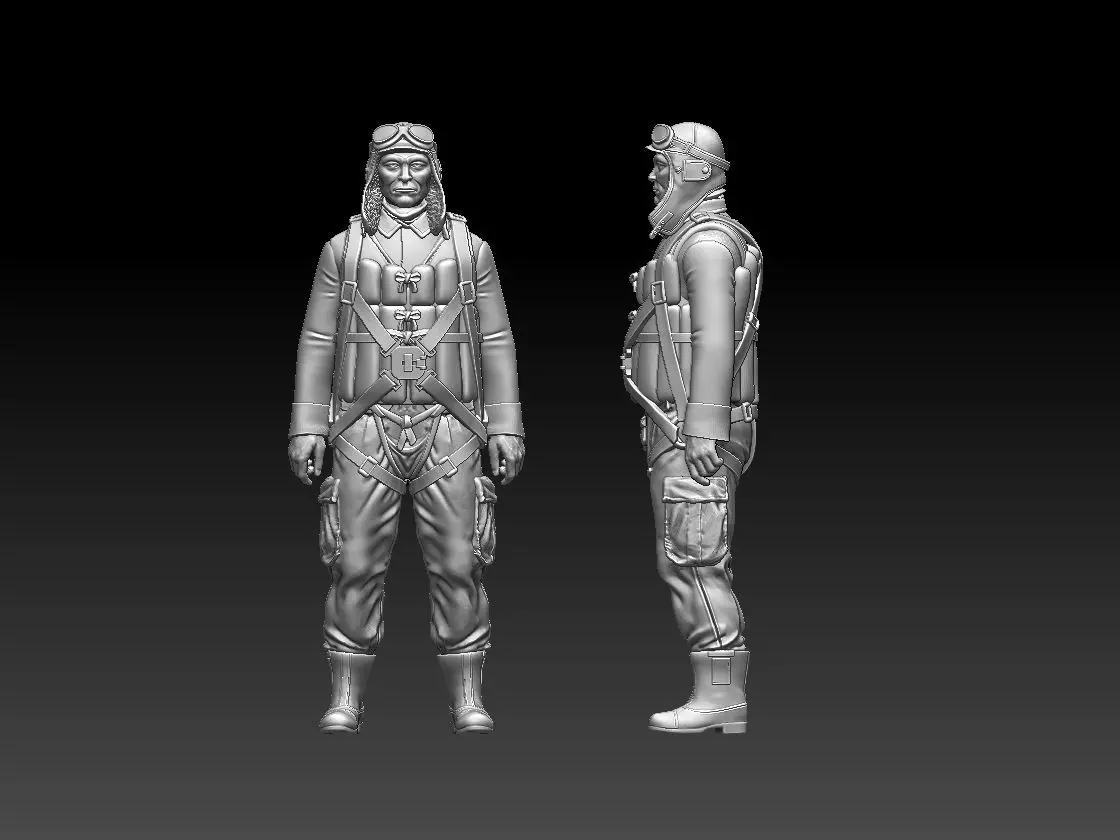 japan pilot 3D print model