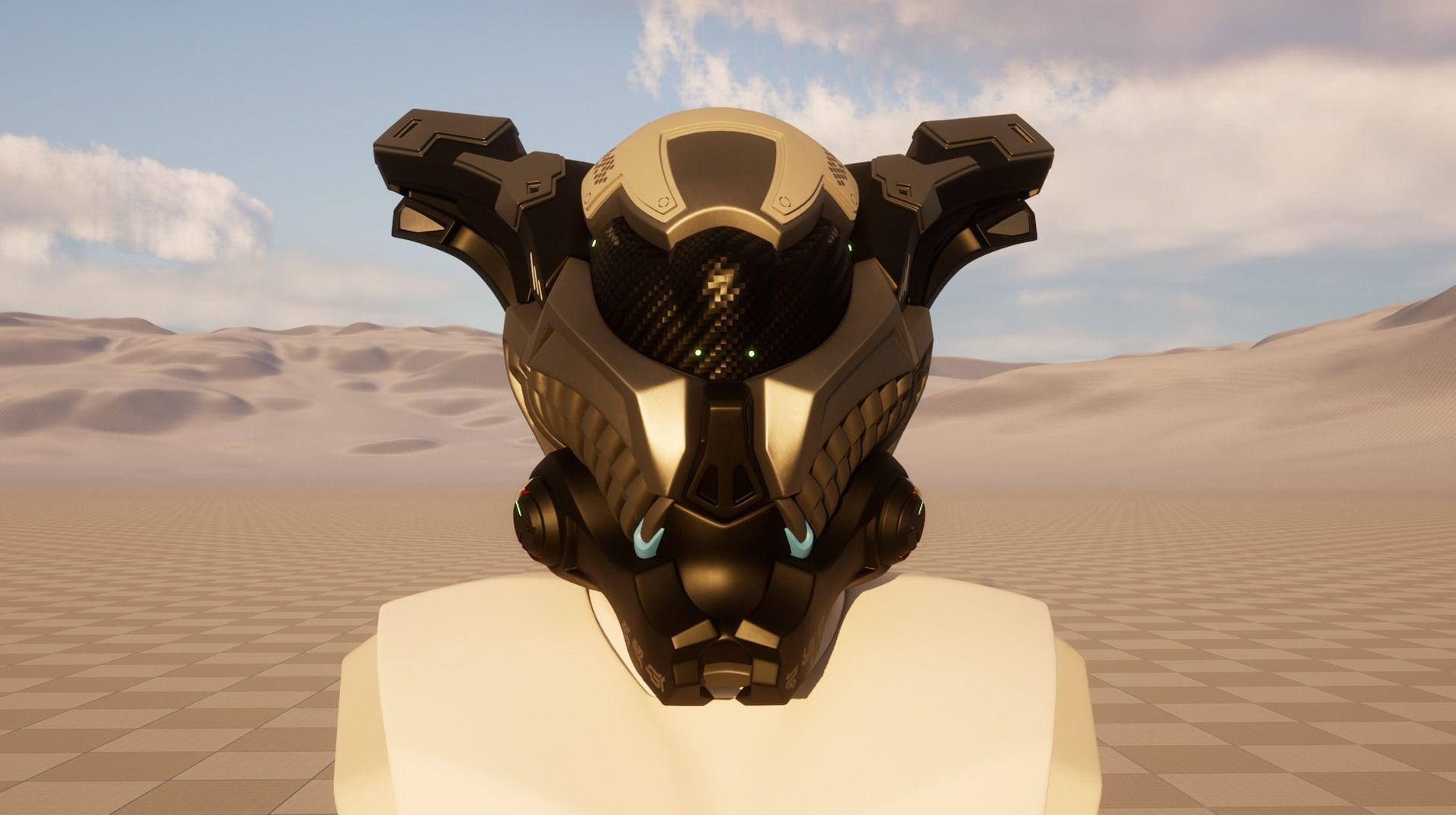 helmet elien 01 01 3D model_10