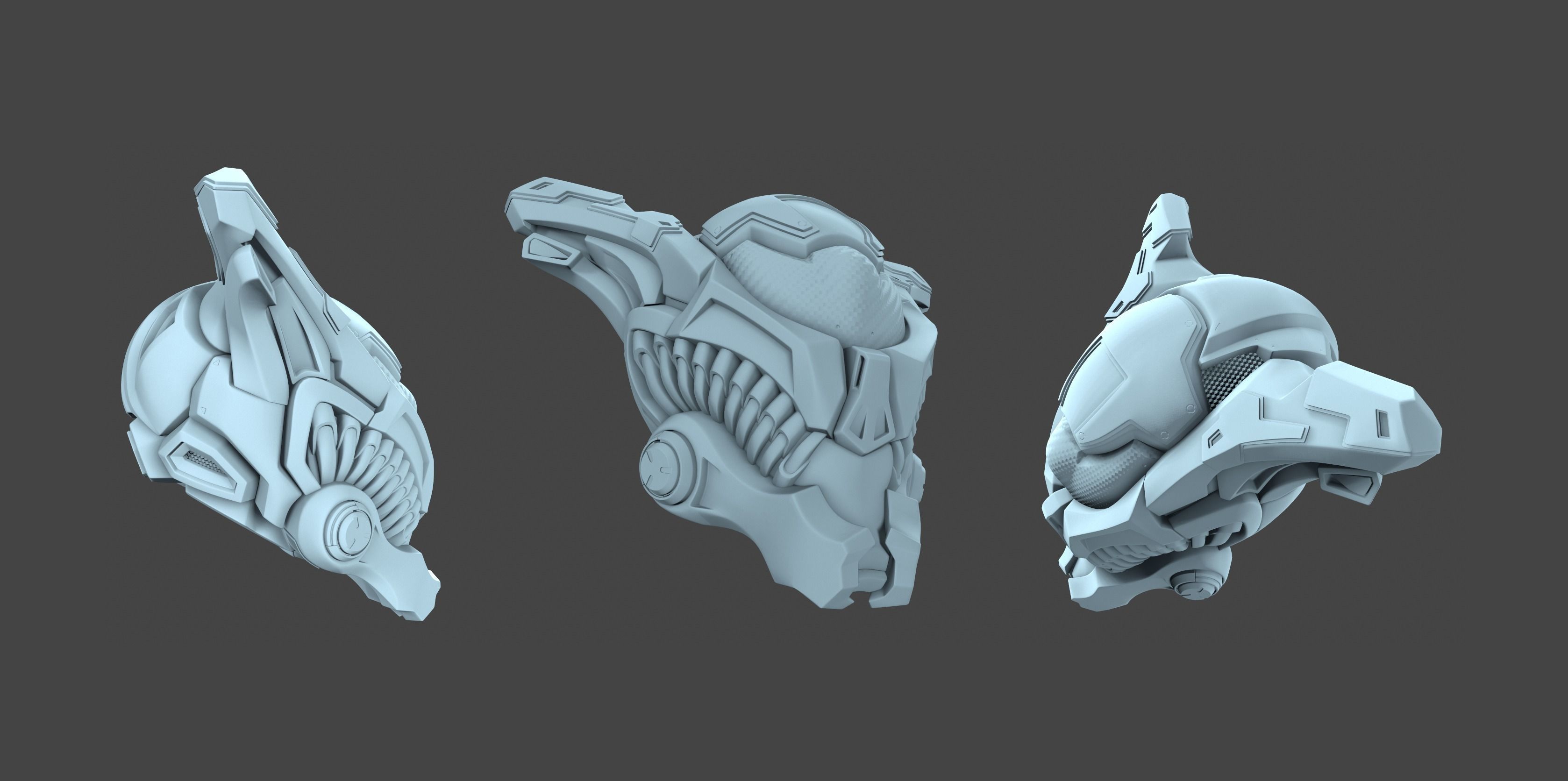 helmet elien 01 01 3D model_4