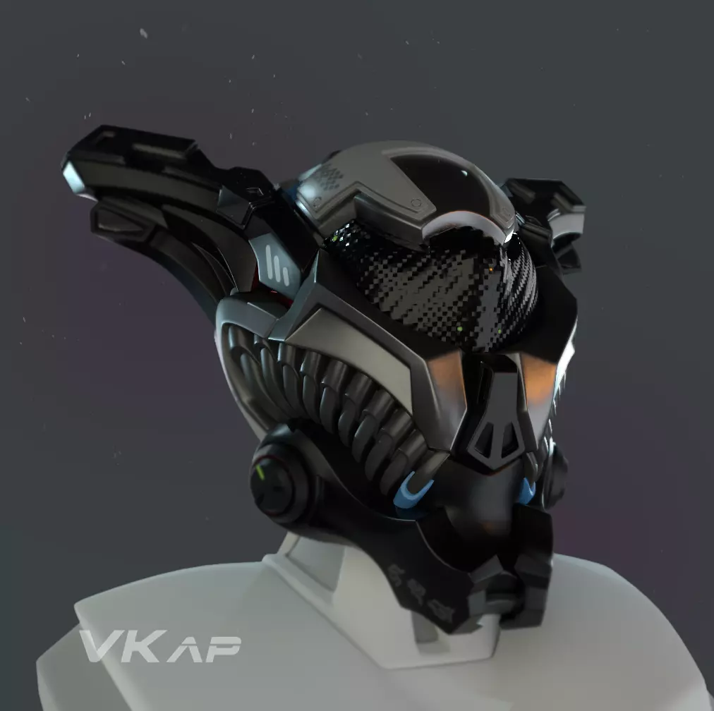 helmet elien 01 01 3D model_0