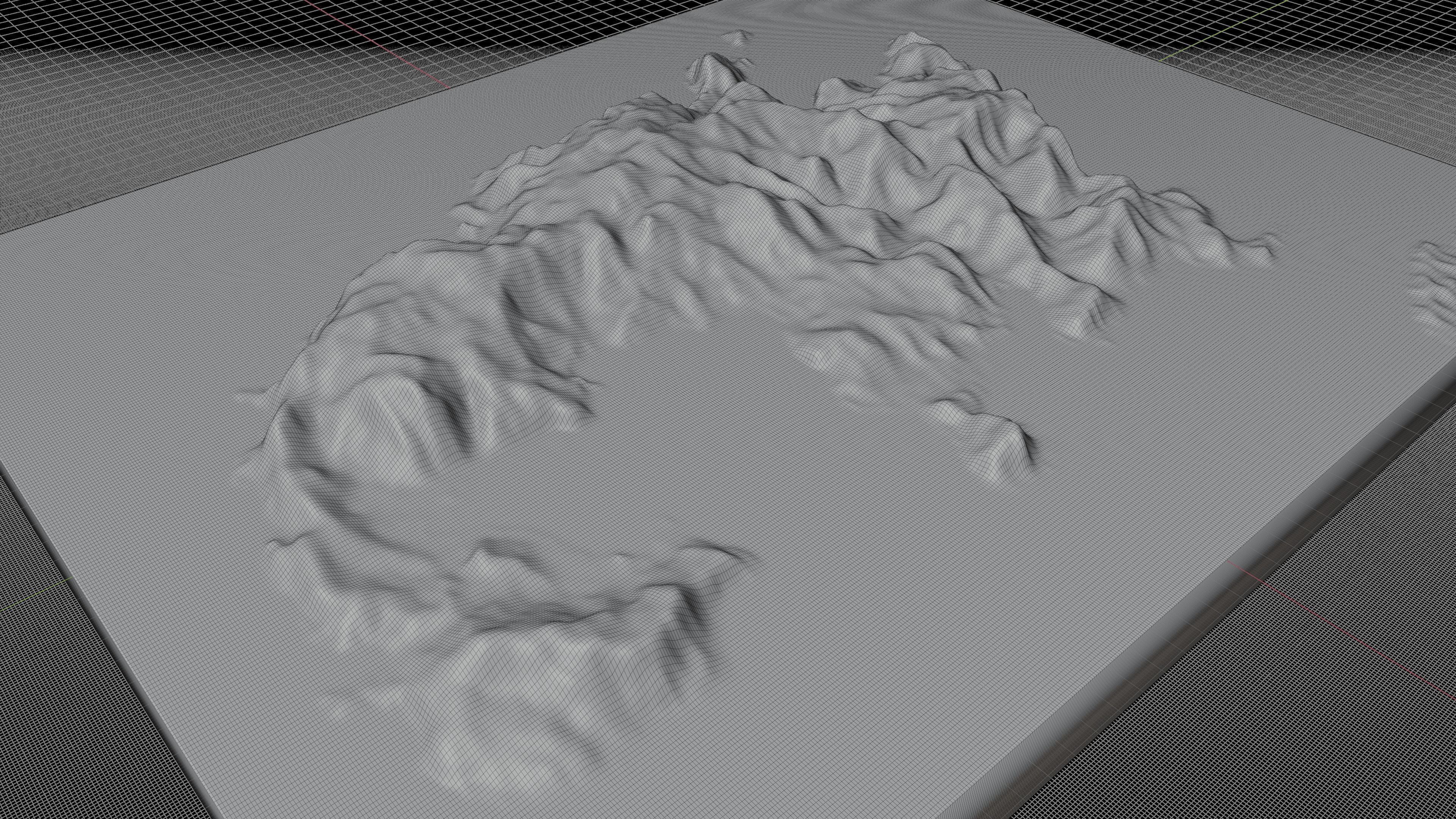 Chichi Island full terrain 3d 3D model_3