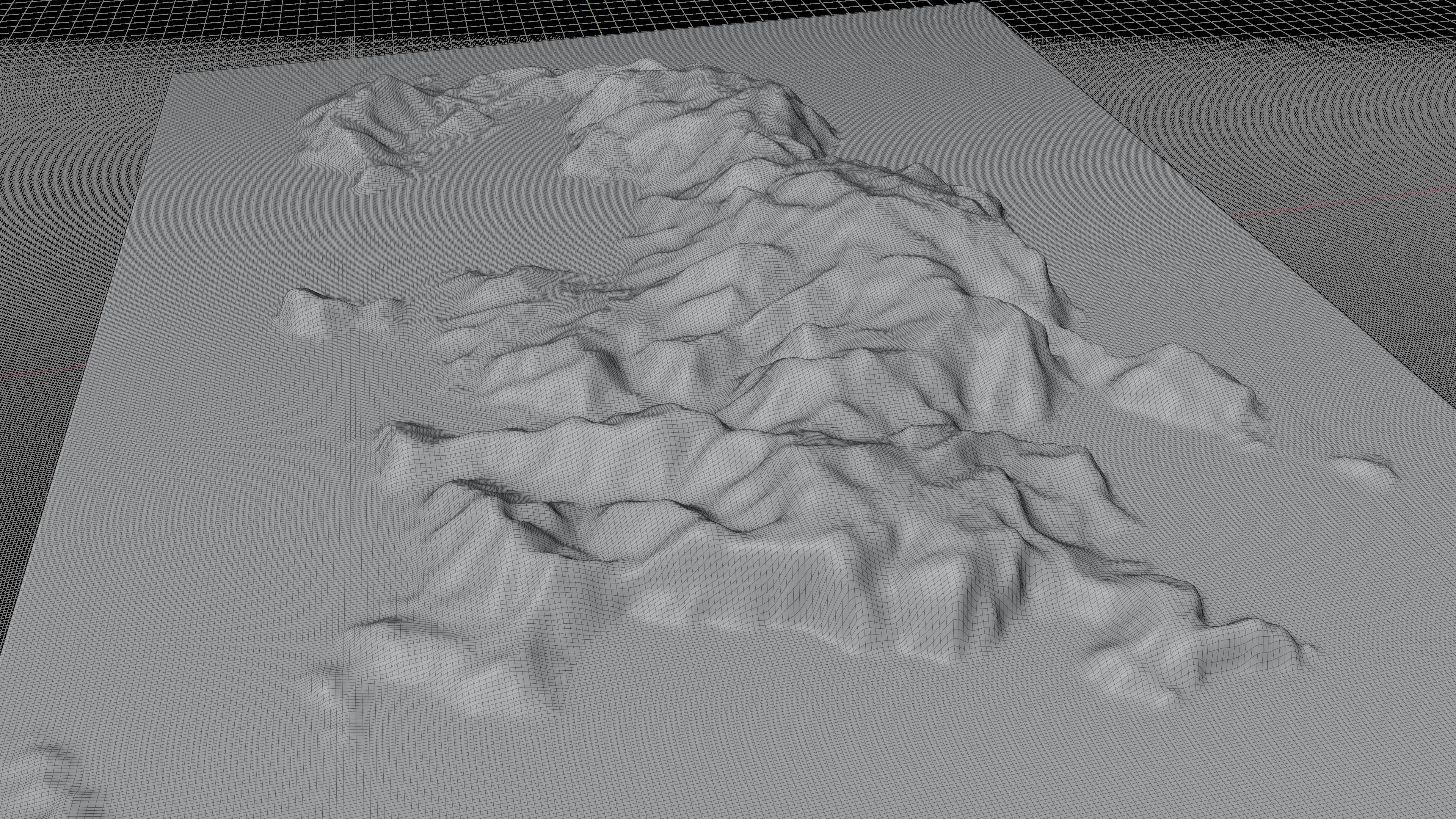 Chichi Island full terrain 3d 3D model_2