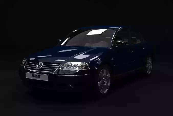 Vokswagen Passat 2004 3D model