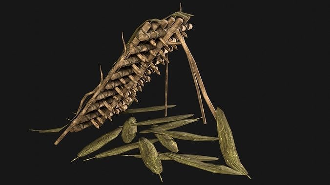 JUNGLE SWAMP TRAP ATTACK ANIMAL HUMAN SNARE AAA COLLECTION Low-poly 3D model 3