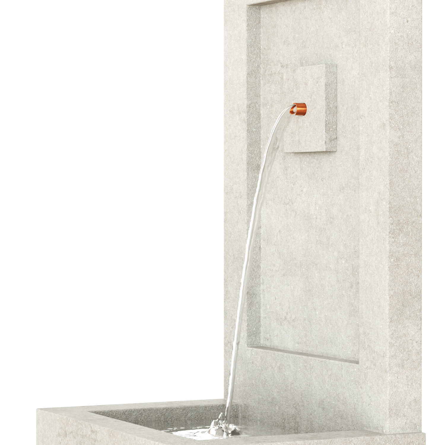 Brentwood Fountain 3D model_5