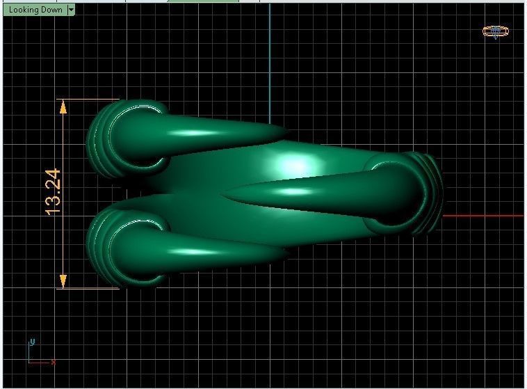 Claw Ring 3D print model_4