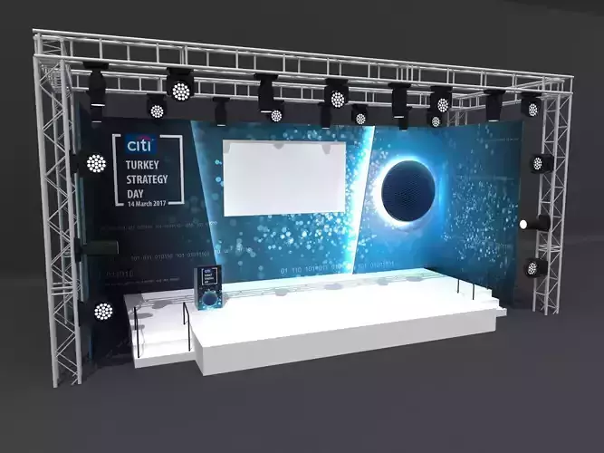 Meeting Truss Stage 70 3D model