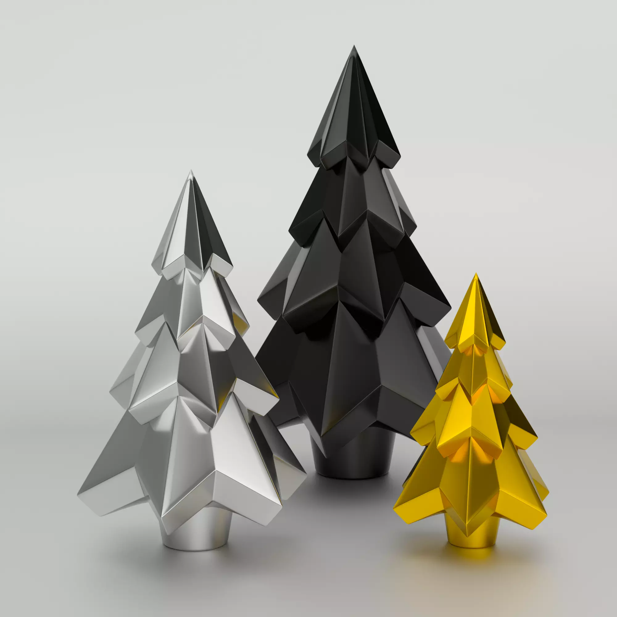 CHRISTMAS TREE - Print in Place 3D print model_3