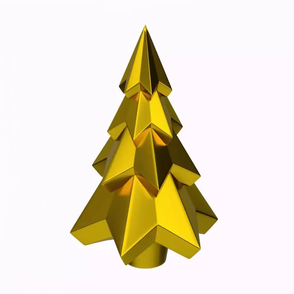 CHRISTMAS TREE - Print in Place 3D print model_5