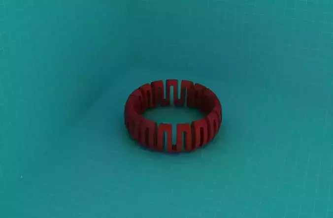 Wristring 001 Free 3D print model