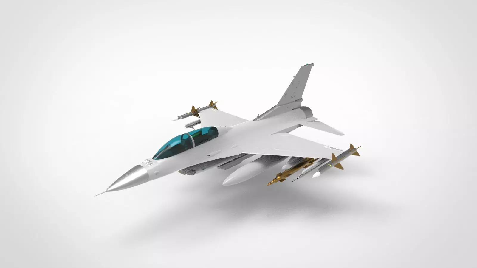 F16 Viper 3D model