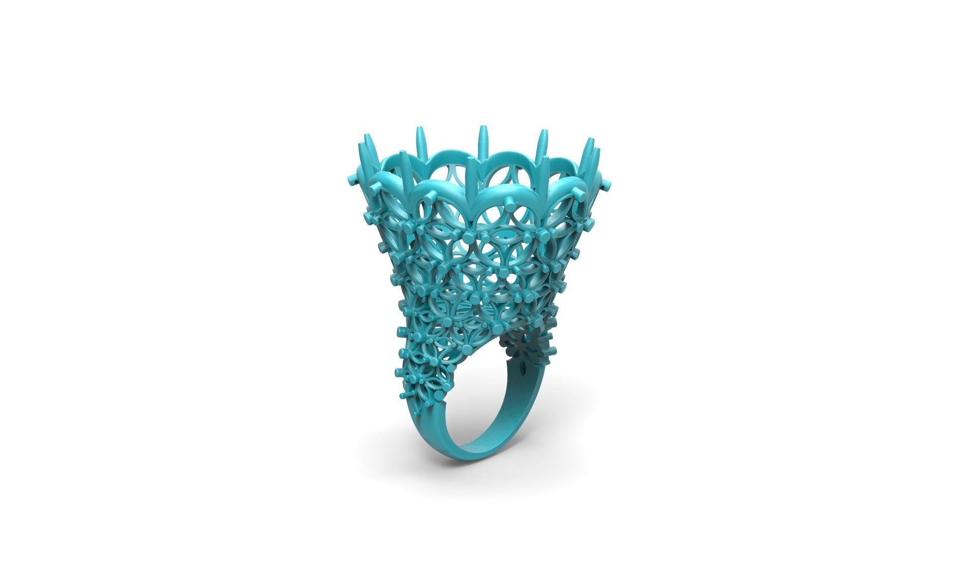 Chopard sapphire ring 3D print model_3