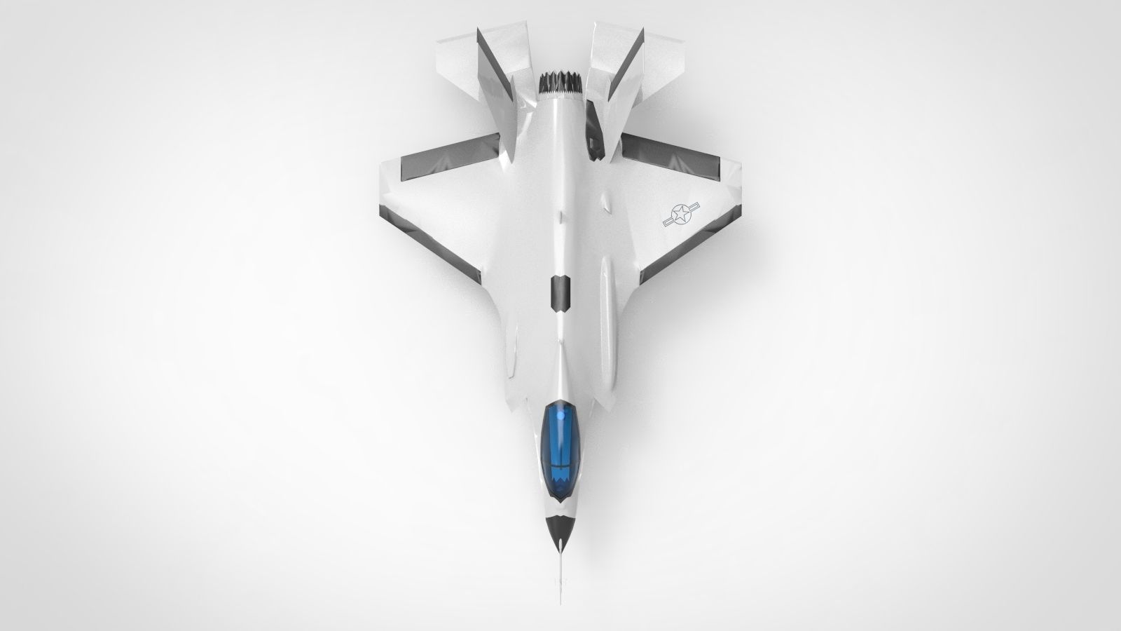 F-35 Lightning II Stealth fighter 3D model_5