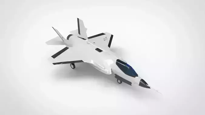 F-35 Lightning II Stealth fighter 3D model F-35 Lightning II Stealth fighter 3D model
