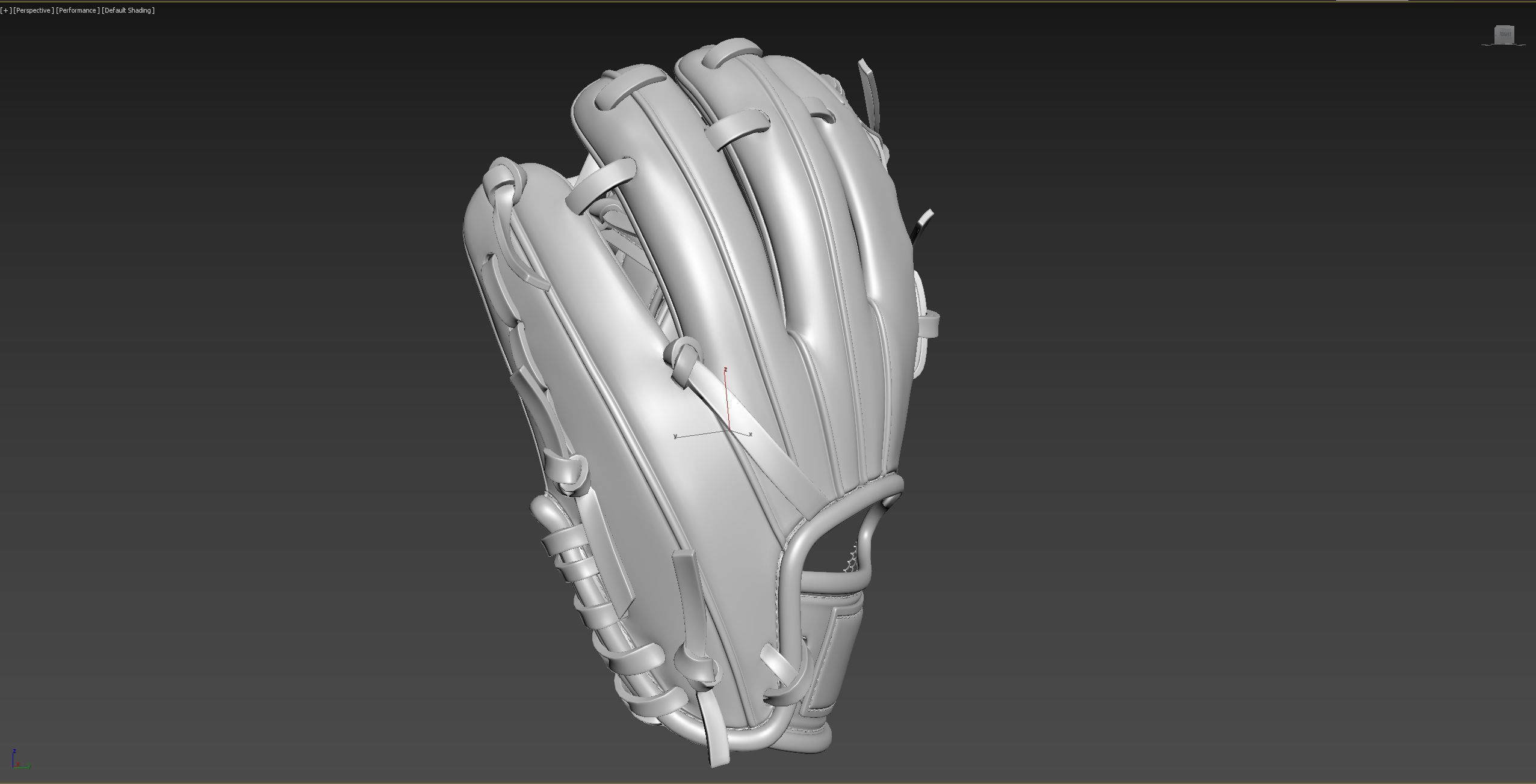 Baseball Glove 3D model_13