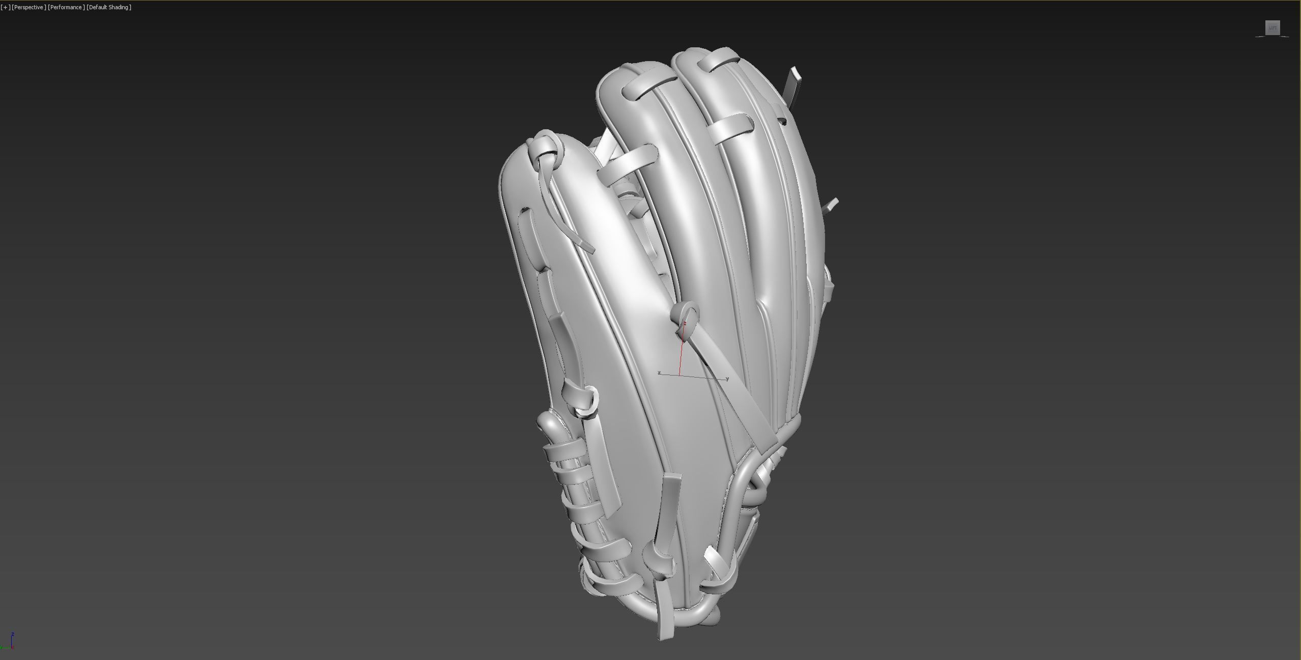 Baseball Glove 3D model_14