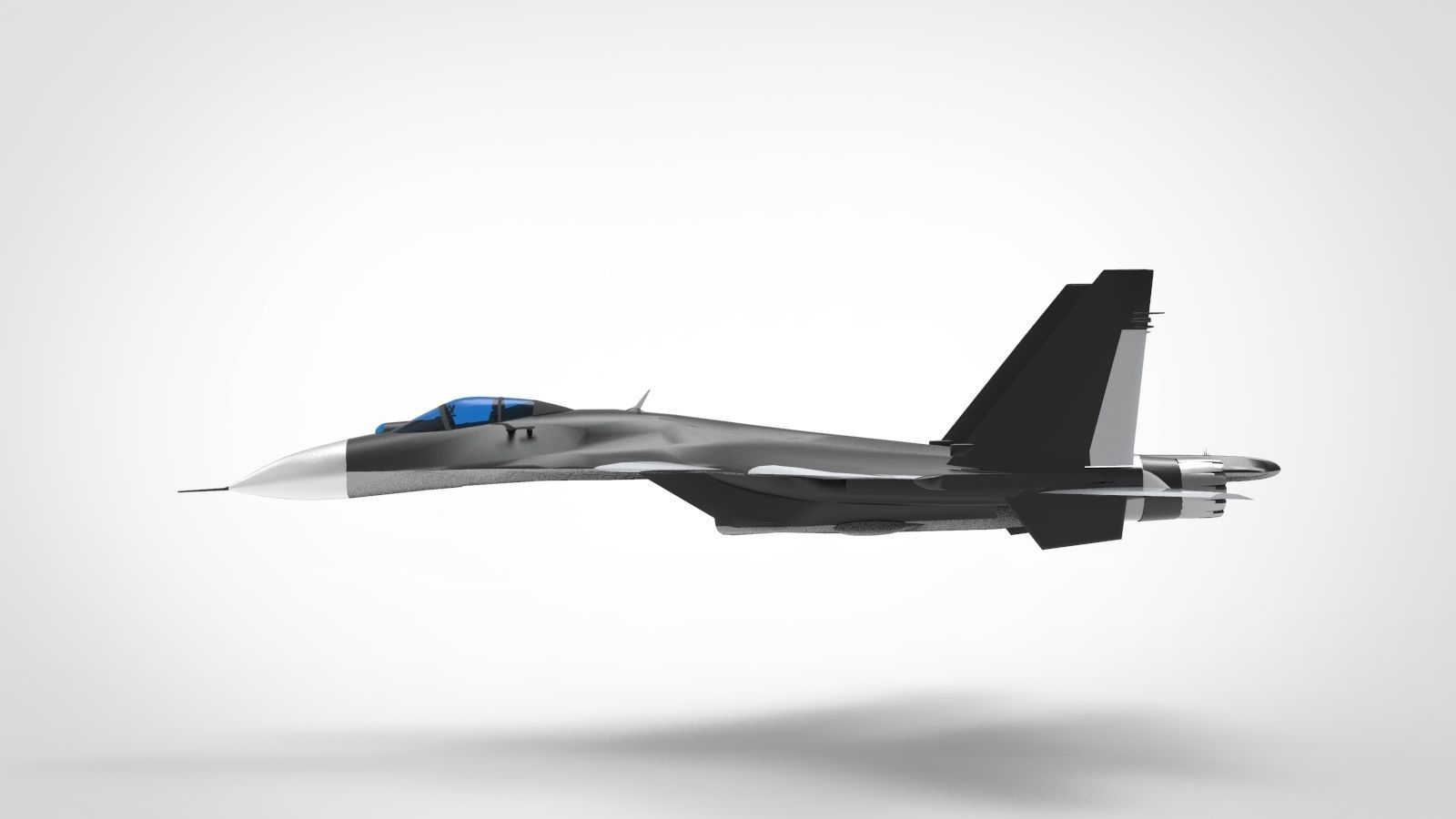 Su-35 Super Flanker 3D model_1