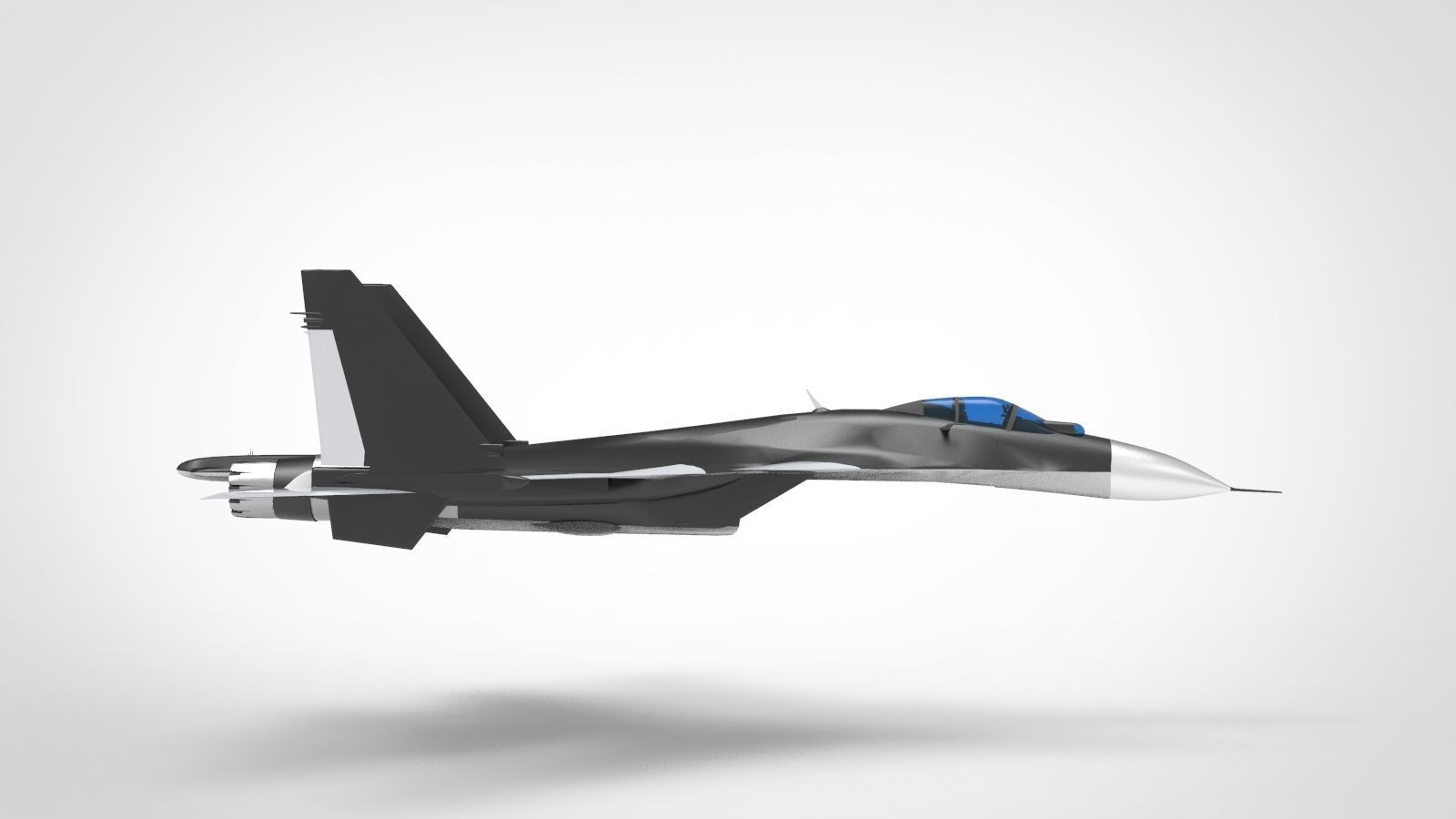 Su-35 Super Flanker 3D model_7