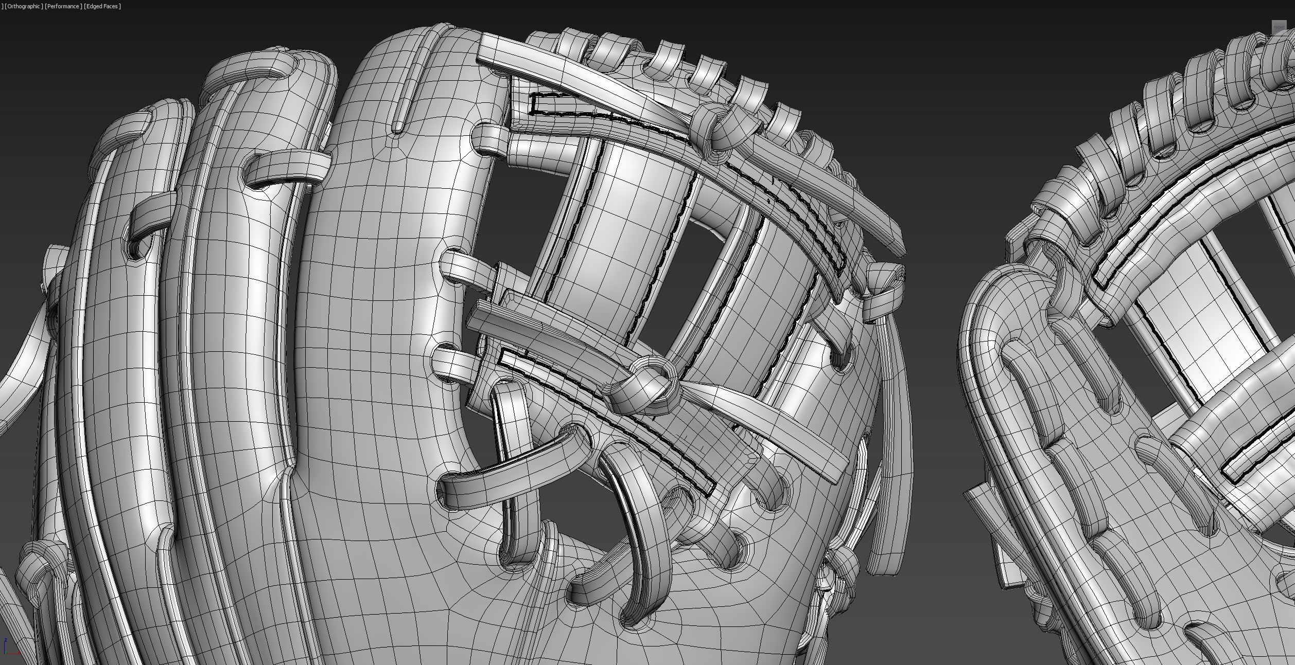 Baseball Glove 3D model_11