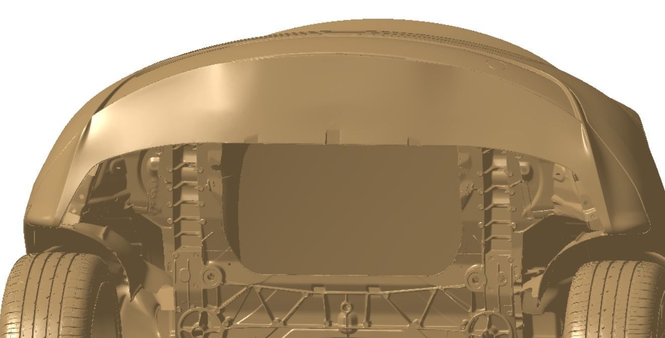 Tesla Model Y AWD 2022 Exterior 3d scan model 3D model 3D model_8