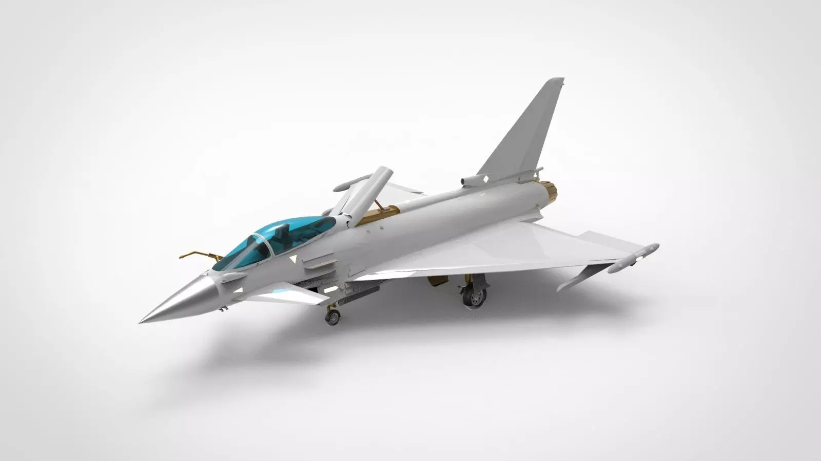 Eurofighter Typhoon 3D model_0