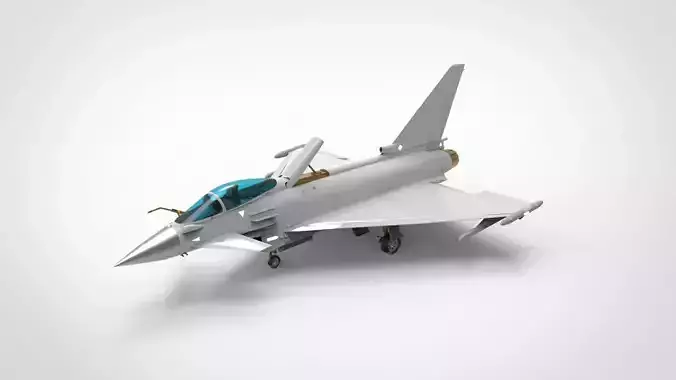 Eurofighter Typhoon 3D model