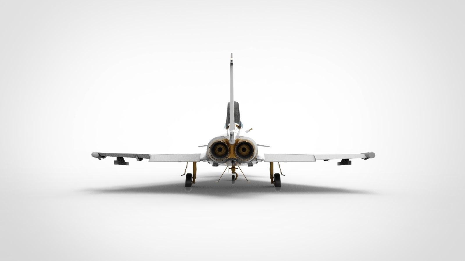 Eurofighter Typhoon 3D model_3