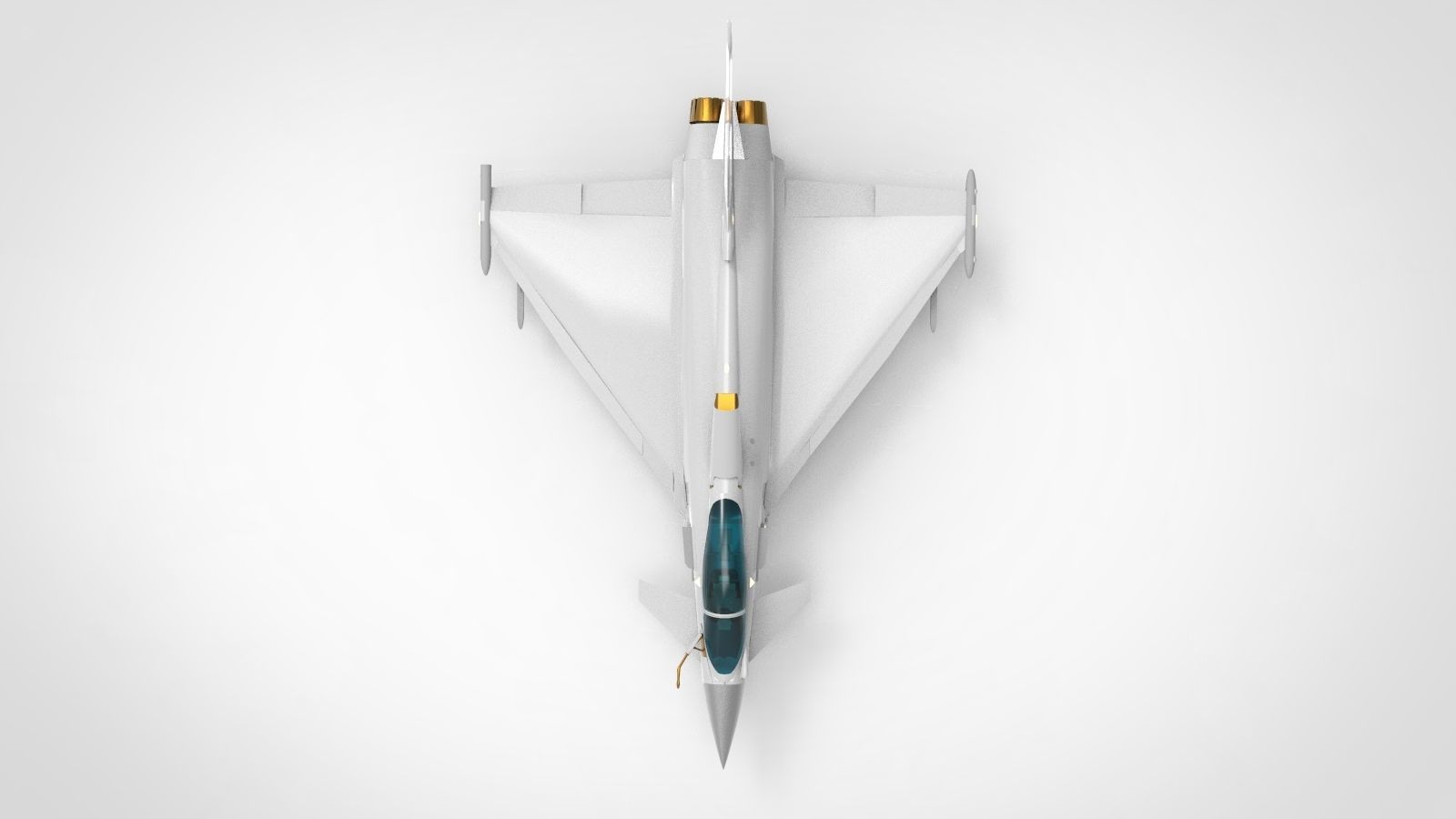Eurofighter Typhoon 3D model_5