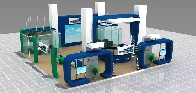 Modern Design Fair Stand