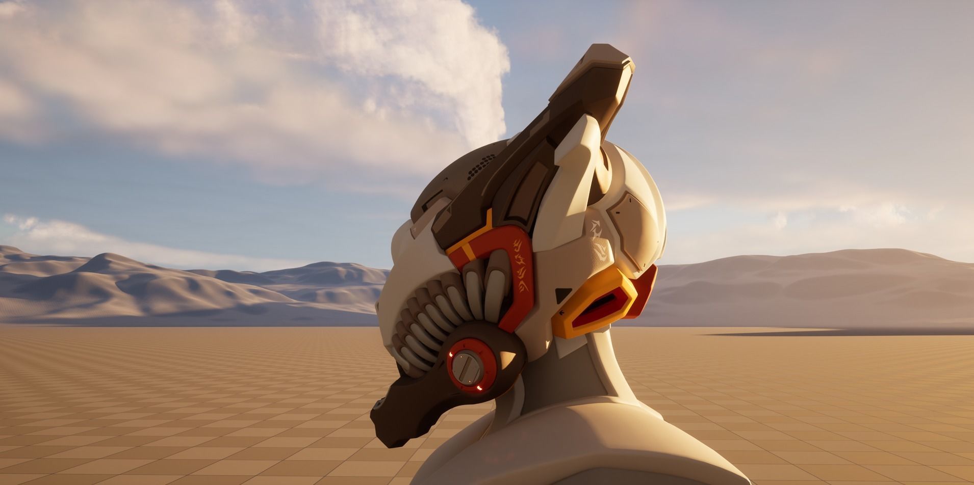 Helmet elien 01 02 3D model_11