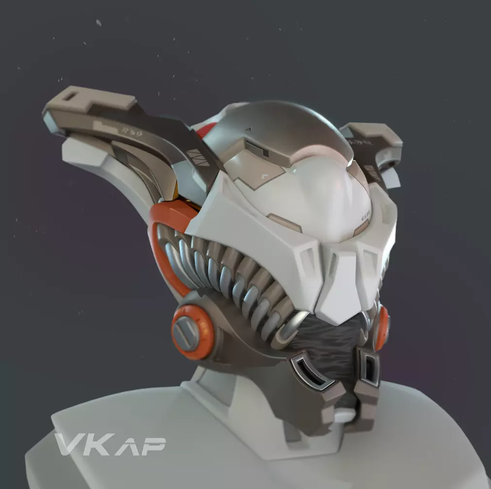 Helmet elien 01 02 3D model_0