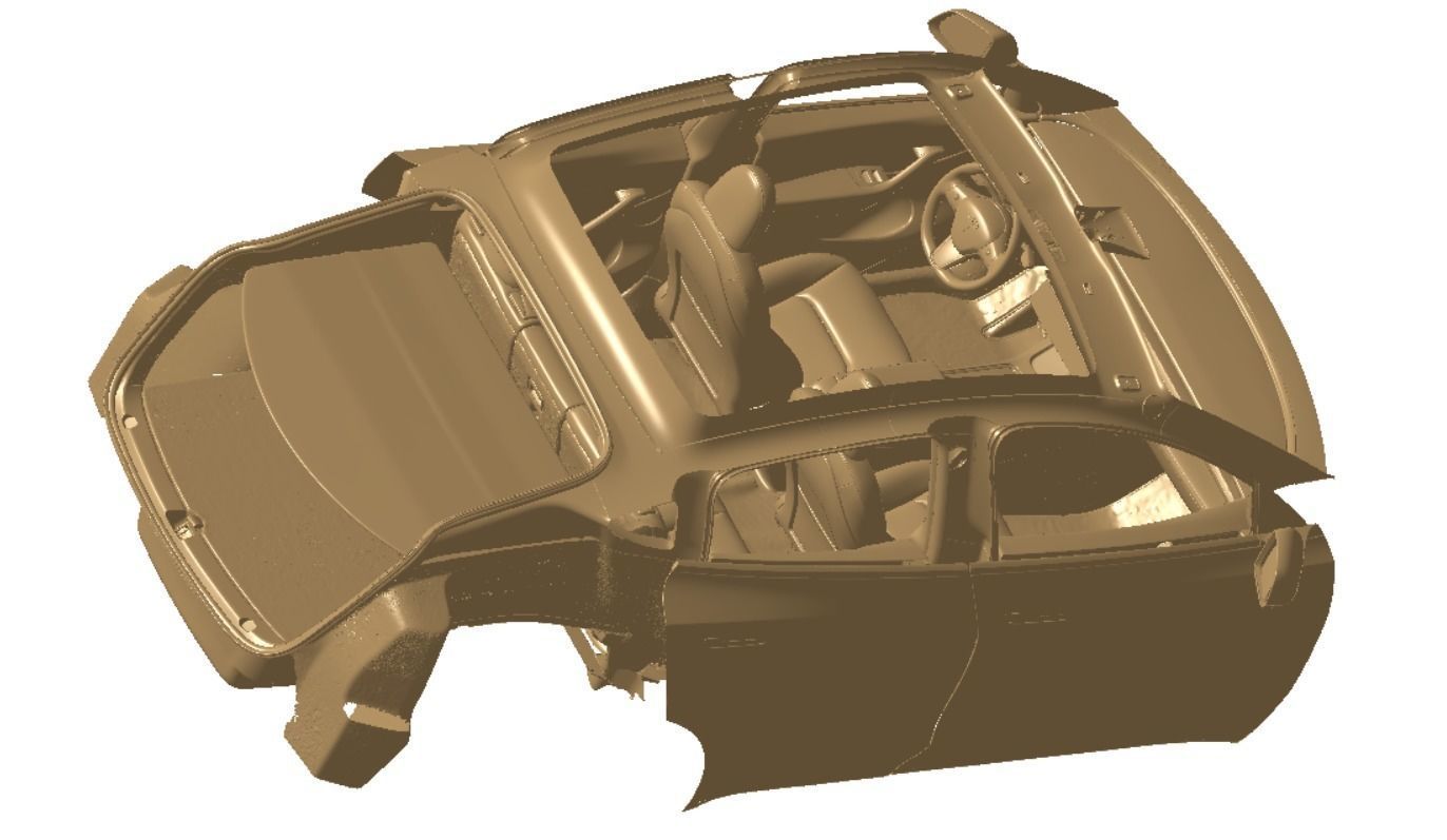 Tesla Model Y AWD 2022 Vehicle 3d scan model 3D model 3D model 3D model_20