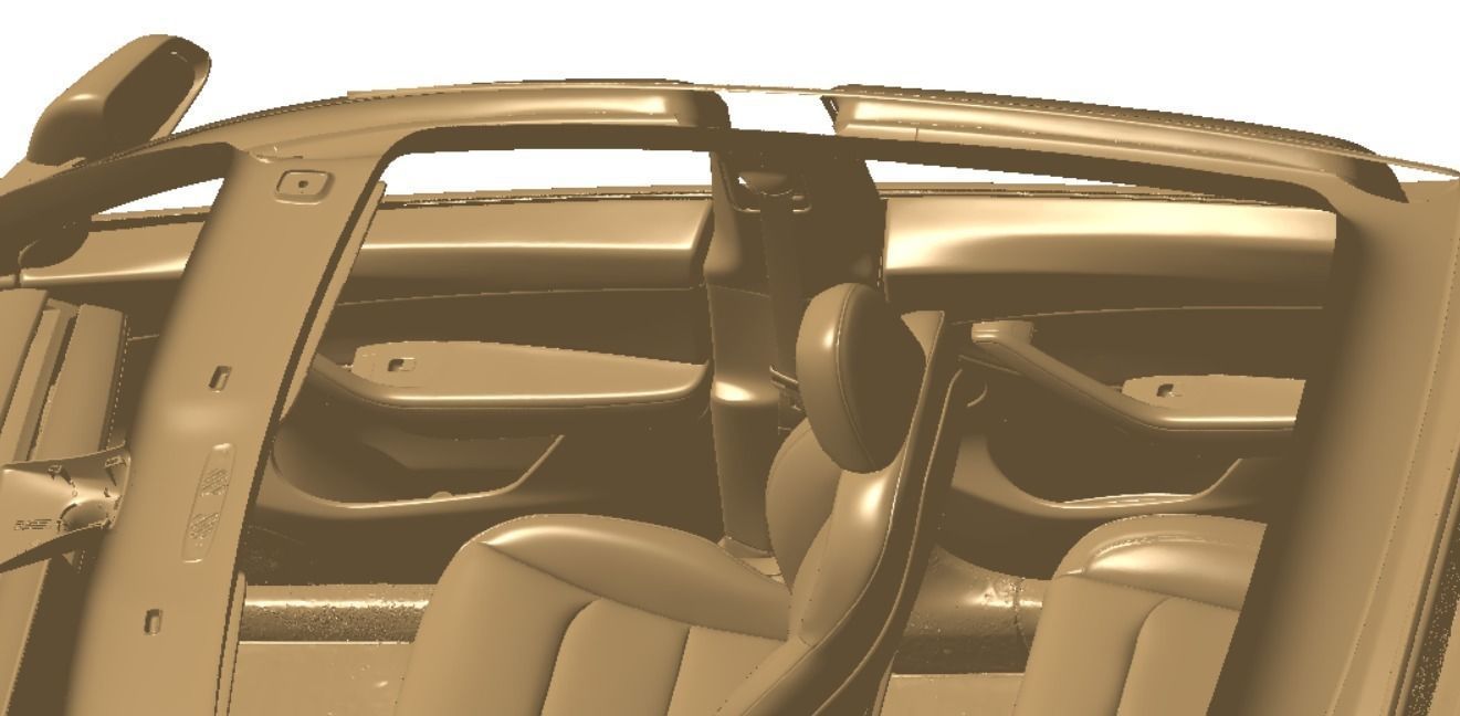 Tesla Model Y AWD 2022 Vehicle 3d scan model 3D model 3D model 3D model_22